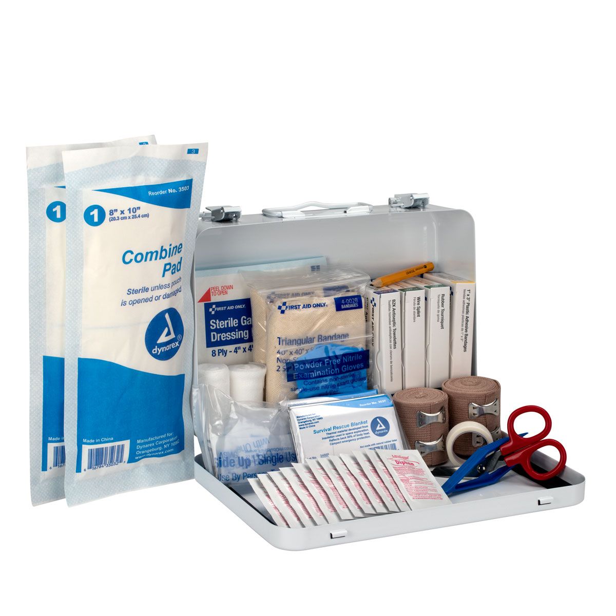 First Aid Only 25 Person Loggers First Aid Kit Case of 48 5216C First Aid Only 25 Person Loggers First Aid Kit Case of 48 5216C